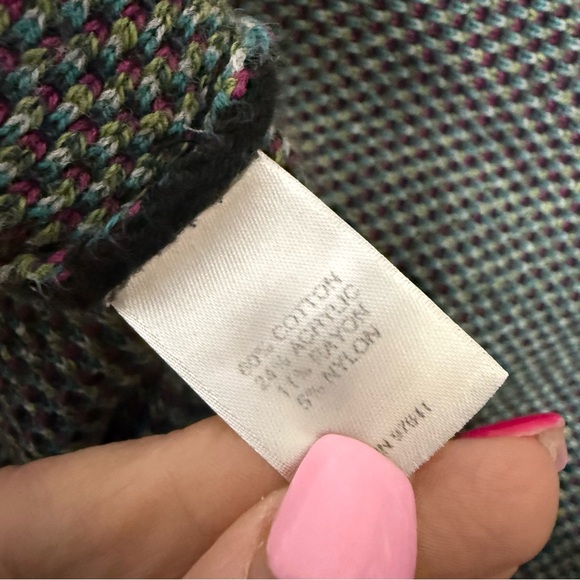 J.Jill Trailing Flowers Longline Duster Cardigan sweater - Picture 12 of 13